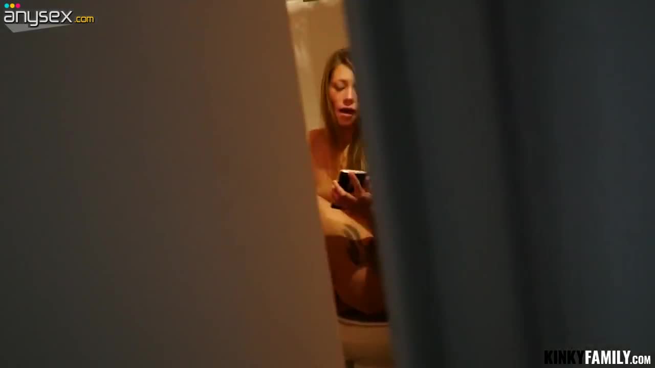 Slim Blonde Babe Sexually Pleases Her Step-bro Like a Slut To Make Him Delete Some Compromising Pics Free Porn Videos | ePornAny.