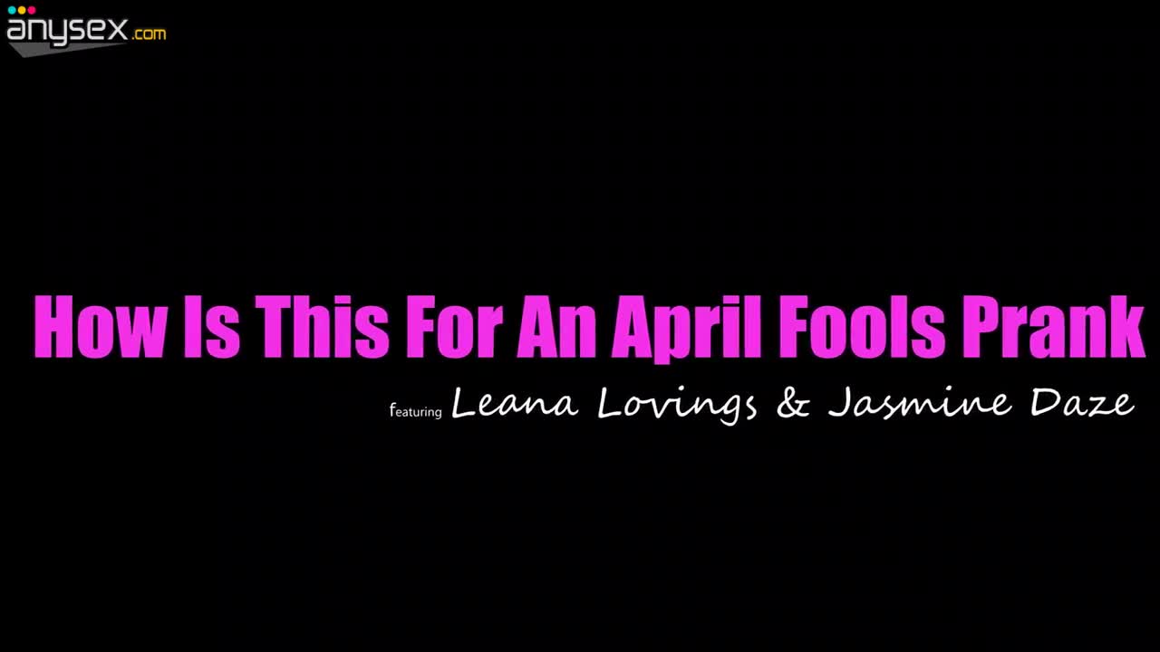 Slutty stepmother Jasmine Daze and stepdaughter Leana Lovings prank boyfriend on April fools Free Porn Videos | ePornAny.