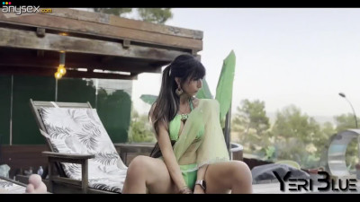 Pakistani wife Aaliyah Yasin gives her head and rides on cock by the pool