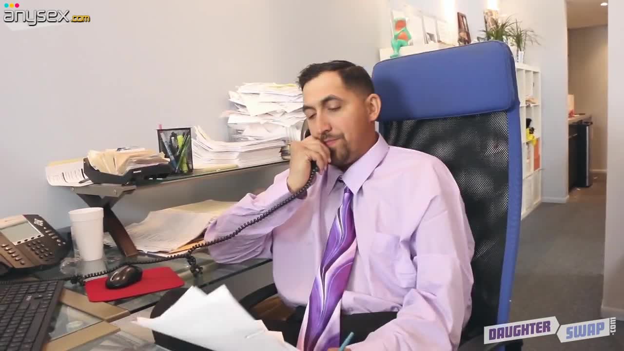 Two sexy secretaries are riding their bosses's cocks right in the office Free Porn Videos | ePornAny.