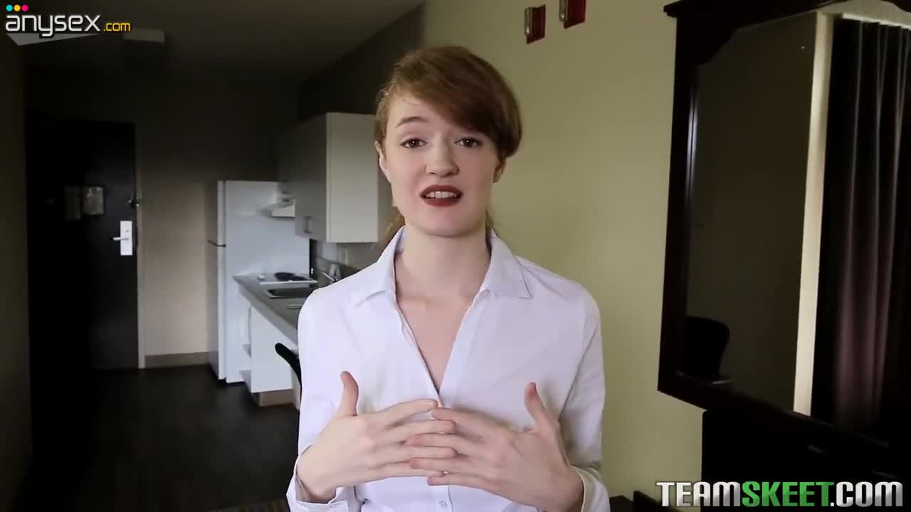 Redhead chick Abbey Rain is giving an amazing blowjob and her pussy to fuck Free Porn Videos | ePornAny.