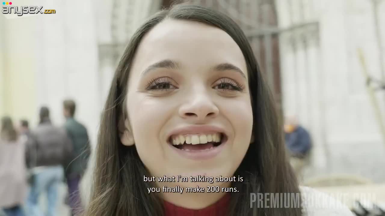 Pretty brunette Ohana Petite is getting her tiny mouth filled during Christmas bukkake Free Porn Videos | ePornAny.