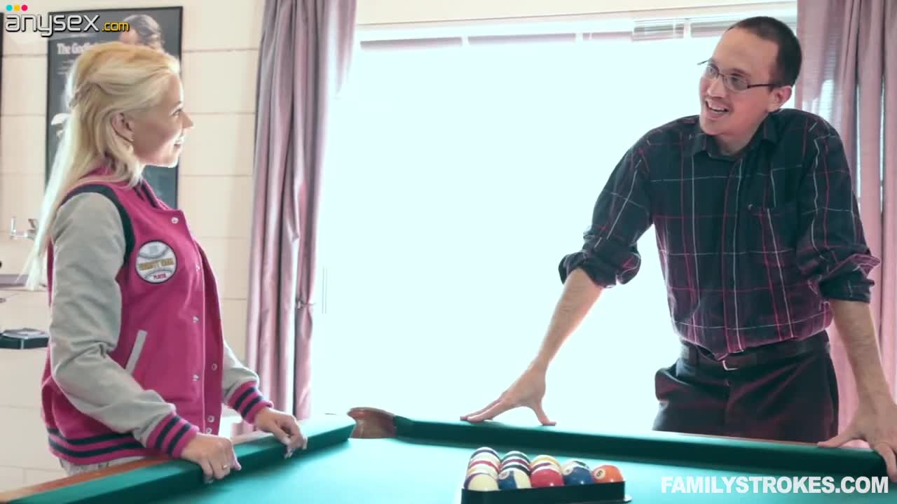 Cute blonde Marsha May is getting her pussy fucked by Wrex Oliver during pool game Free Porn Videos | ePornAny.