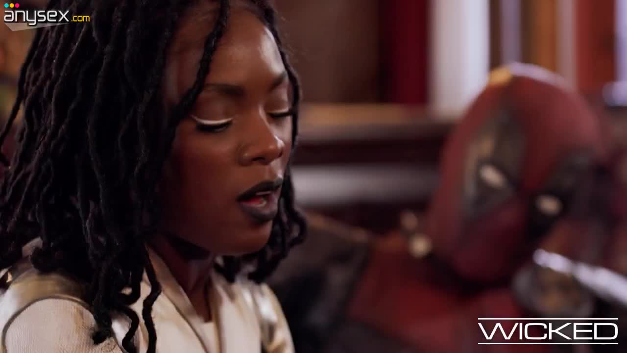 Superhero threesome. Deadpool and spiderman fuck lusty Ebony Monica Rambeau Free Porn Videos | ePornAny.