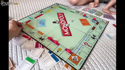 Kink Russian Blonde step-sis was fucked after board game with facial