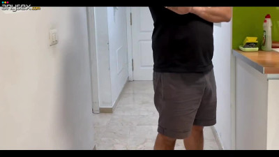 Sexy Busty Fit MILF Has Lots Of Fun With Her Neighbor While Her Hubby Is Not Home