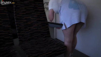 Shut up and ride my cock! - Amateur Sex in Public!
