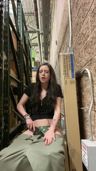 Horny teen uses a random thing to masturbate at work Free Porn Videos | ePornAny.