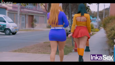Thick Velma, busty Daphne and bbc Scooby are having a passionate threesome
