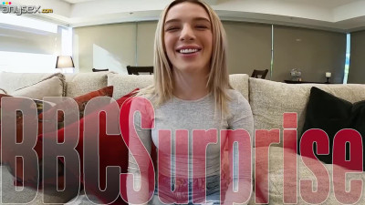 Cute blonde is getting her tight pussy broke by bbc Isiah Maxwell