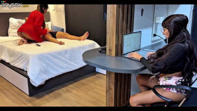 Shameless friends are having sex in front of me