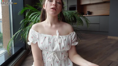 Gorgeous amateur shows off her sensual young body in finest solo