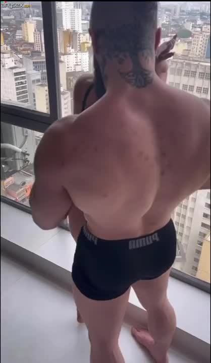 Athletic bitch kneels down to deeply suck his prominent cock Free Porn Videos | ePornAny.