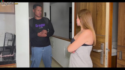 Busty inked redhead cheating with BBC in a hotel room